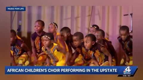 African Children's Choir to perform in the Upstate