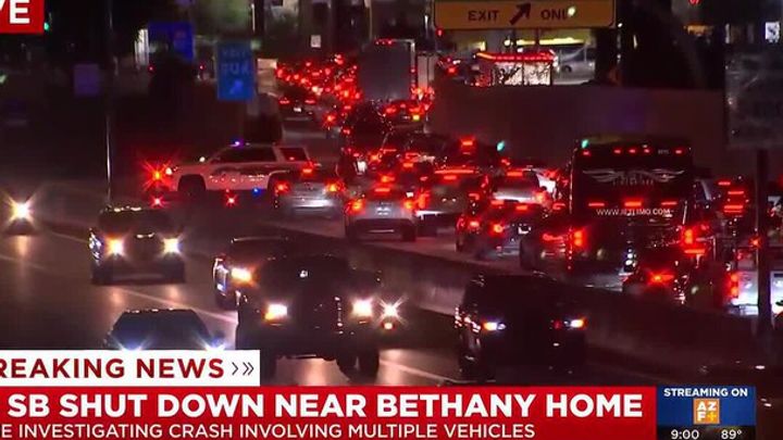 I-17 closed in Phoenix after crash | Haystack News