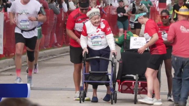 1000HOUR HEARING MARATHON 2020/6〜2021/5 103-year-old completes Fox Cities Half Marathon in WisconsiN